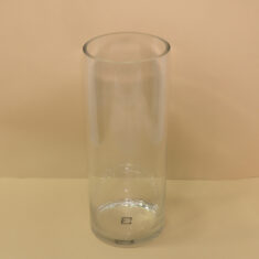 写真: 丸型　ガラス花瓶